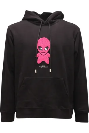 GCDS Herren, Sweatshirts & Hoodies, Schwarzk, MGröße: