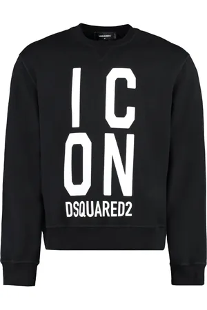Dsquared2 Herren, Sweatshirts & Hoodies, Schwarzk, SGröße: