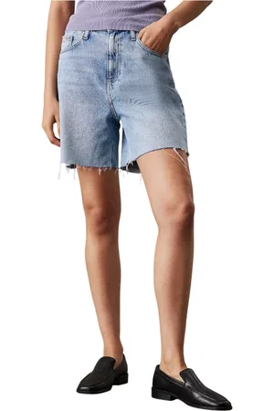 Calvin Klein Damen, Shorts, Blau, W29Größe: