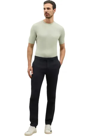Boglioli Herren, Hosen, Blau, SGröße: