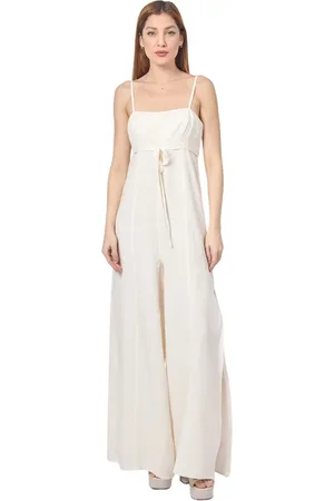 Alessia Santi Damen, Jumpsuits & Playsuits, Weiß, MGröße: