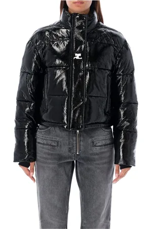 Courrèges Damen, Jacken, Schwarzk, SGröße:
