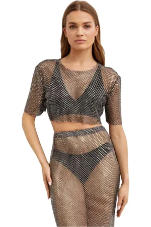 SANTA BRANDS Damen, Oberteile, Schwarzk, XS/SGröße: