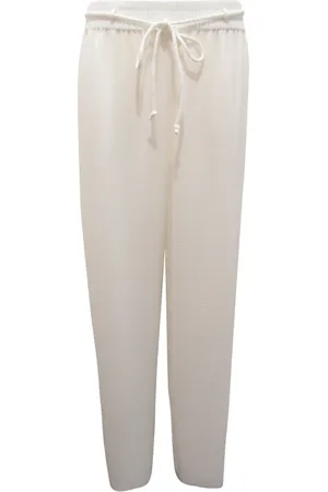 Emporio Armani Damen, Hosen, Weiß, SGröße: