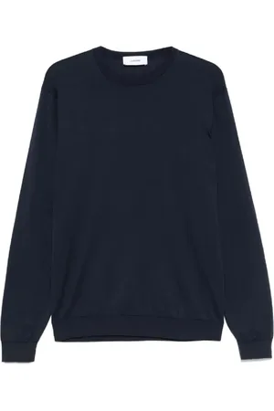LARDINI Herren, Sweatshirts & Hoodies, Blau, SGröße: