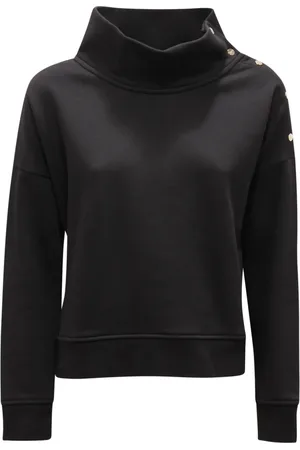 HERNO Damen, Sweatshirts & Hoodies, Schwarzk, MGröße: