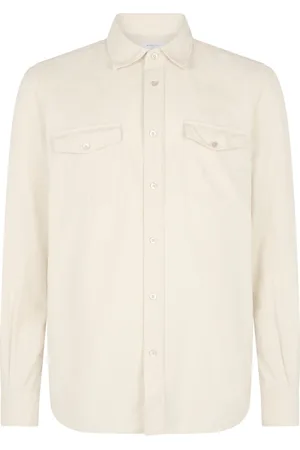 Boglioli Herren, Shirts, Weiß, MGröße: