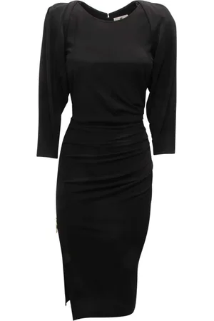 Elisabetta Franchi Damen, Kleider, Schwarzk, XSGröße: