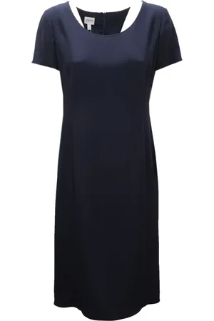 Emporio Armani Damen, Kleider, Blau, MGröße: