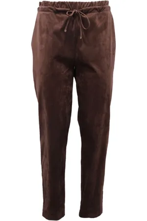 D.EXTERIOR Damen, Hosen, Braun, MGröße: