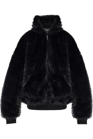 Balenciaga Damen, Jacken, Schwarzk, SGröße: