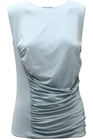 Emporio Armani Damen, Oberteile, Blau, XLGröße: