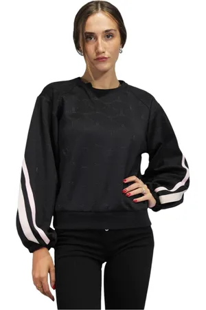 Twin-Set Damen, Sweatshirts & Hoodies, Schwarzk, SGröße: