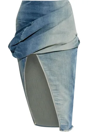 Rick Owens Damen, Röcke, Blau, SGröße: