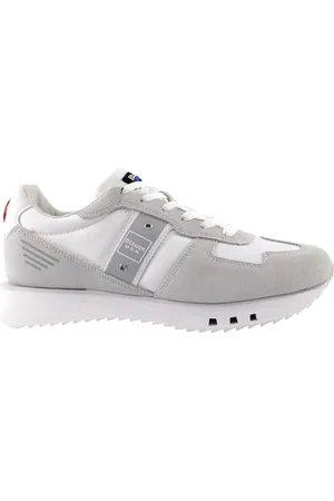 Blauer Herren, Schuhe, Weiß, 43 EUGröße: