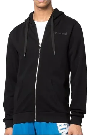John Richmond Herren, Sweatshirts & Hoodies, Schwarzk, XLGröße:
