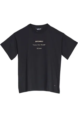 Roberto Cavalli Herren, Oberteile, Schwarzk, XLGröße: