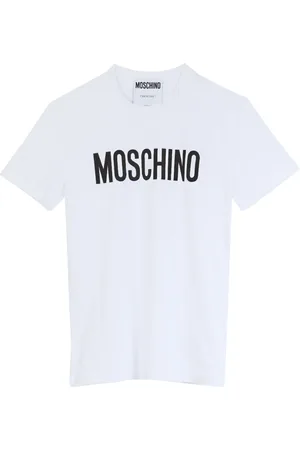 Moschino Herren, Oberteile, Weiß, MGröße: