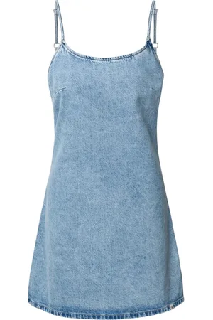 Calvin Klein Damen, Kleider, Blau, LGröße: