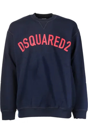 Dsquared2 Herren, Sweatshirts & Hoodies, Blau, XLGröße: