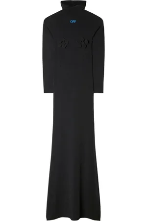 OFF-WHITE Damen, Kleider, Schwarzk, 2XSGröße: