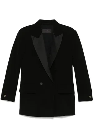 Max Mara Damen, Jacken, Schwarzk, SGröße: