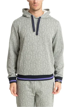 EA7 Herren, Sweatshirts & Hoodies, Grau, MGröße: