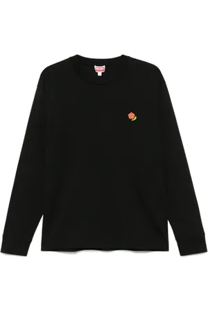 Kenzo Herren, Oberteile, Schwarzk, LGröße: