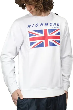 John Richmond Herren, Sweatshirts & Hoodies, Weiß, XLGröße: