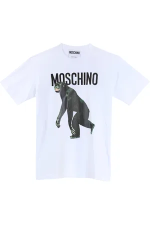 Moschino Herren, Oberteile, Weiß, SGröße: