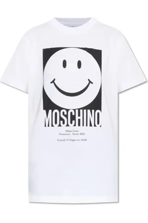 Moschino Herren, Oberteile, Weiß, SGröße: