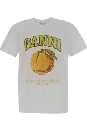 Ganni Damen, Oberteile, Weiß, XSGröße: