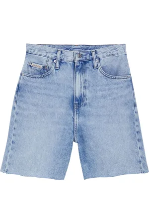 Calvin Klein Damen, Shorts, Blau, W28Größe: