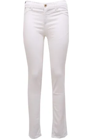 Emporio Armani Damen, Jeans, Weiß, W29Größe: