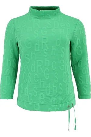 Doris Streich Damen, Sweatshirts & Hoodies, Grün, 2XLGröße: