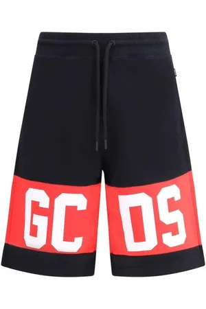 GCDS Herren, Shorts, Schwarzk, SGröße: