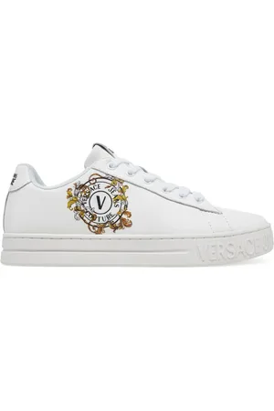 VERSACE Damen, Schuhe, Weiß, 36 EUGröße: