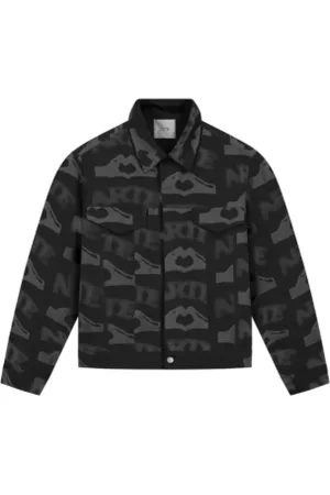 Arte Antwerp Herren, Jacken, Schwarzk, LGröße: