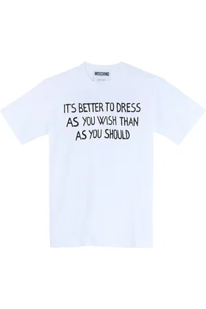 Moschino Herren, Oberteile, Weiß, LGröße: