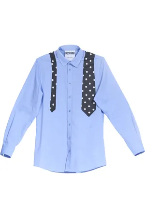 Moschino Herren, Shirts, Blau, 2XLGröße:
