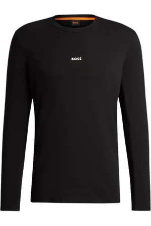 HUGO BOSS Herren, Oberteile, Schwarzk, LGröße: