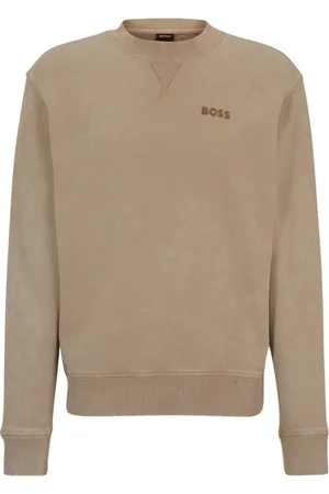 HUGO BOSS Herren, Sweatshirts & Hoodies, Braun, LGröße: