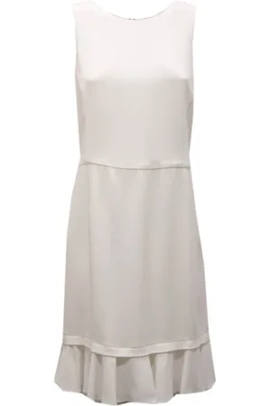 Emporio Armani Damen, Kleider, Weiß, XSGröße: