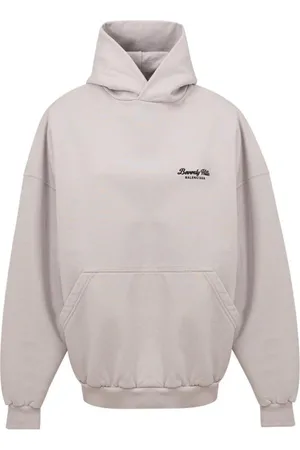 Balenciaga Herren, Sweatshirts & Hoodies, Grau, LGröße: