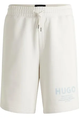 HUGO BOSS Herren, Shorts, Weiß, MGröße: