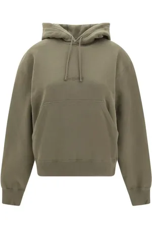 Saint Laurent Damen, Sweatshirts & Hoodies, Grün, MGröße: