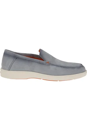 santoni Herren, Schuhe, Blau, 43 1/2 EUGröße: