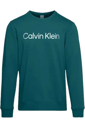Calvin Klein Herren, Sweatshirts & Hoodies, Blau, SGröße:
