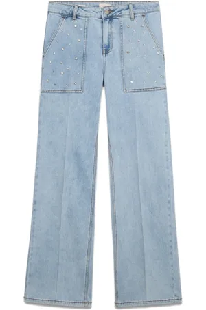 Oltre Damen, Jeans, Blau, MGröße: