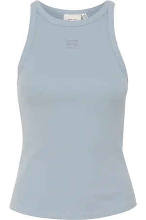 Gestuz Damen, Oberteile, Blau, MGröße: